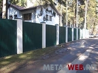 Профнастил окрашенный С 8 ДЛЯ ЗАБОРА
